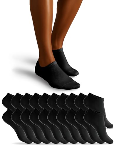 HELDENWERK Sneaker Socken Damen Herren 10 Paar I Kurze Socken mit atmungsaktiver Baumwolle I Kurzsocken Set Unisex Sportsocken Gr. 35-50 von HELDENWERK