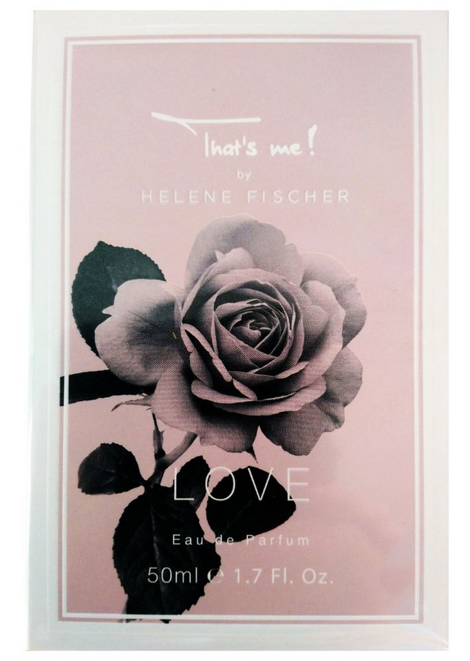 HELENE FISCHER Eau de Parfum That's Me Love Damen EDP Spray, HELENE FISCHER, Damenparfüm, Glasflakon, Damenduft von HELENE FISCHER