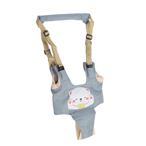Baby Walking Harness Multifunctional Comfortable Adjustable Handheld Kids Walker Helper for 6-36 Months Old Blue von HELEVIA