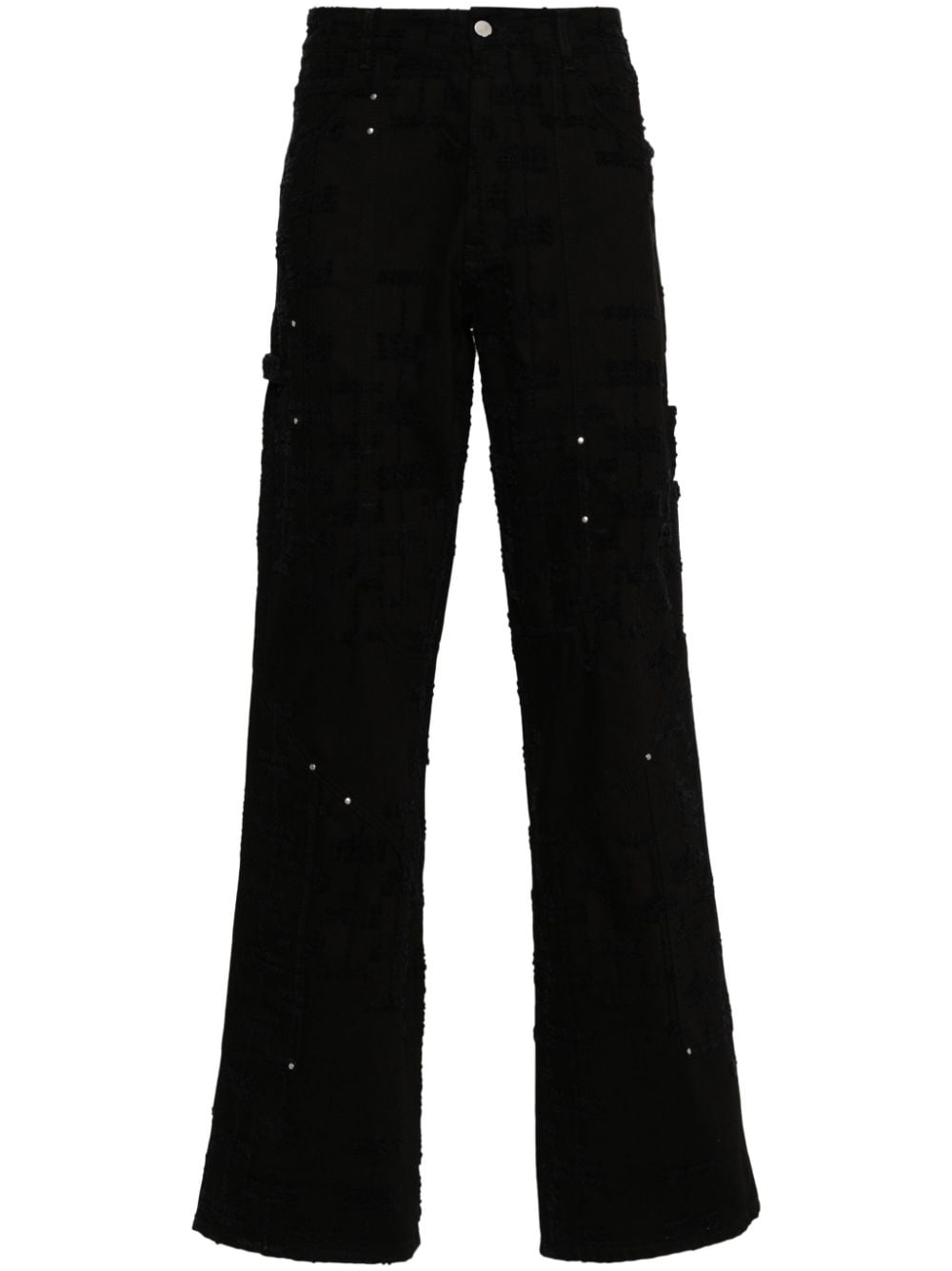 HELIOT EMIL Bicoid Straight-Leg-Jeans - Schwarz von HELIOT EMIL