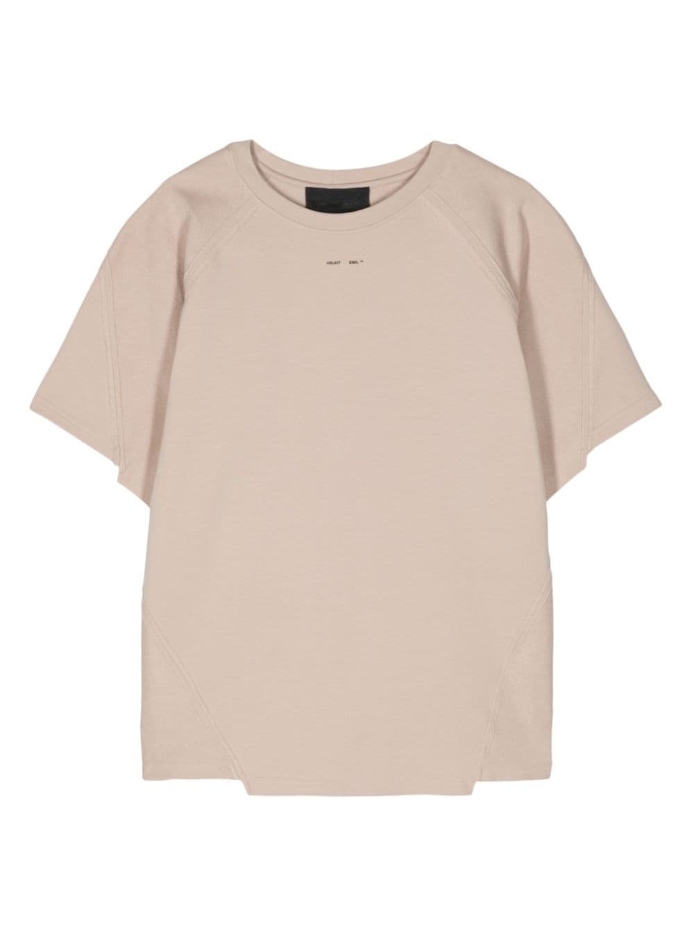 HELIOT EMIL inside-out detailing crew-neck T-shirt - Nude von HELIOT EMIL