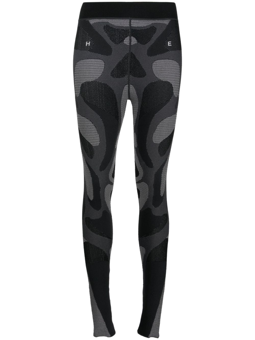 HELIOT EMIL Leggings mit Kontrastbund - Schwarz von HELIOT EMIL