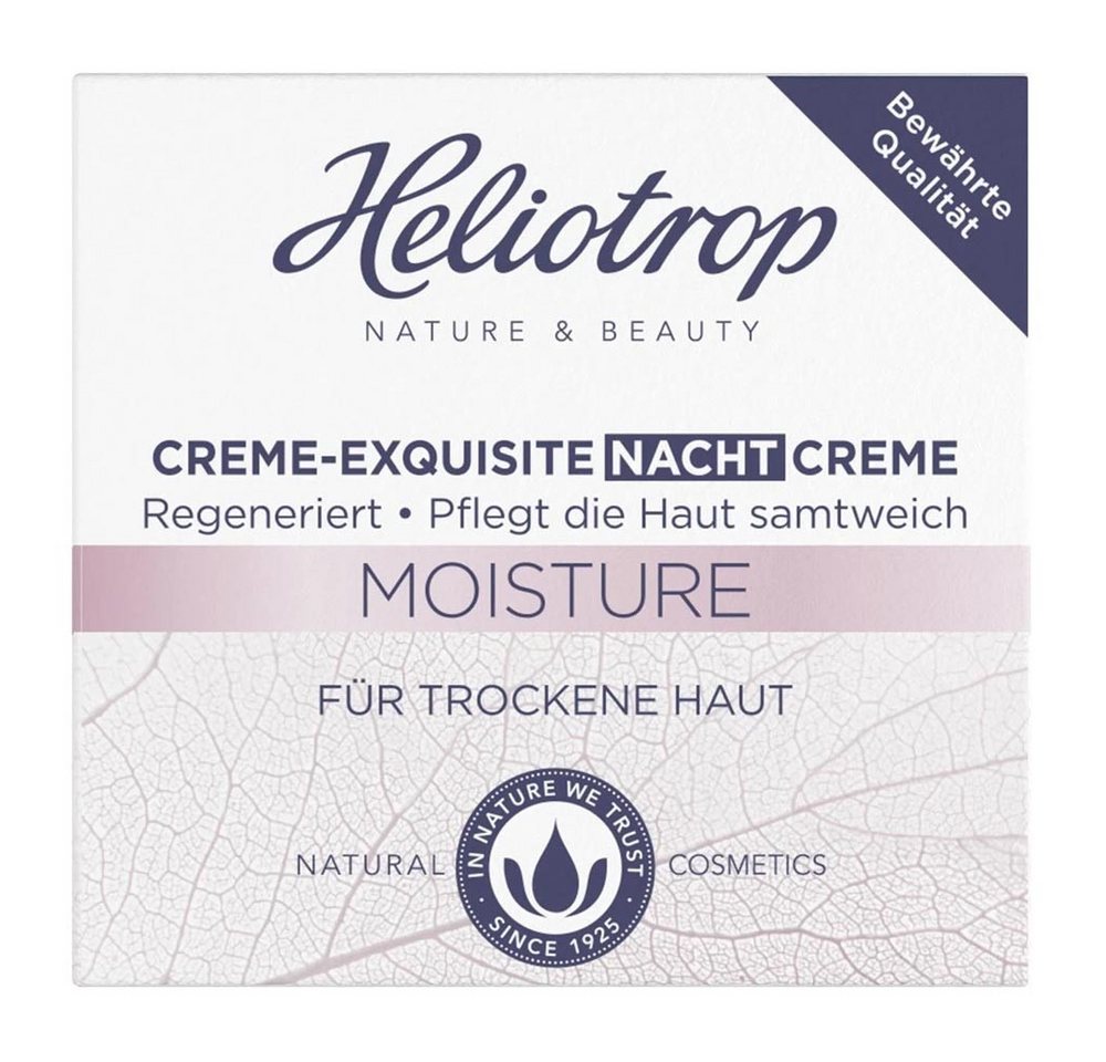HELIOTROP Nachtcreme Moisture - Creme-Exquisite Nachtcreme 50ml HELIOTROP Nachtcreme Moisture - Creme-Exquisite Nachtcreme 50ml von HELIOTROP
