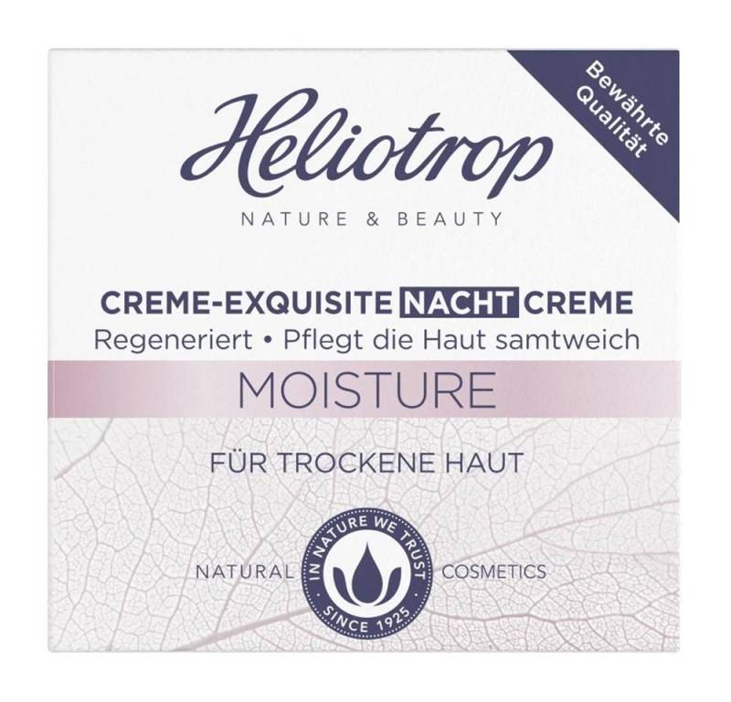 HELIOTROP Nachtcreme Moisture - Creme-Exquisite Nachtcreme 50ml HELIOTROP Nachtcreme Moisture - Creme-Exquisite Nachtcreme 50ml von HELIOTROP