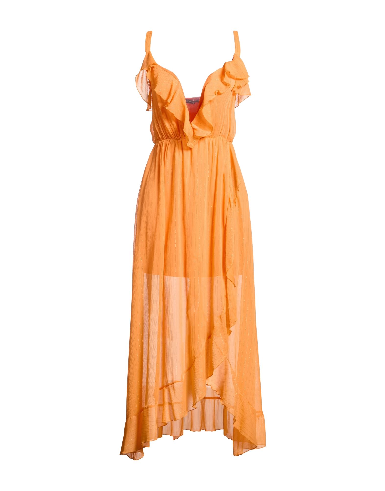 HELLEN BATTERR Maxi-kleid Damen Orange von HELLEN BATTERR