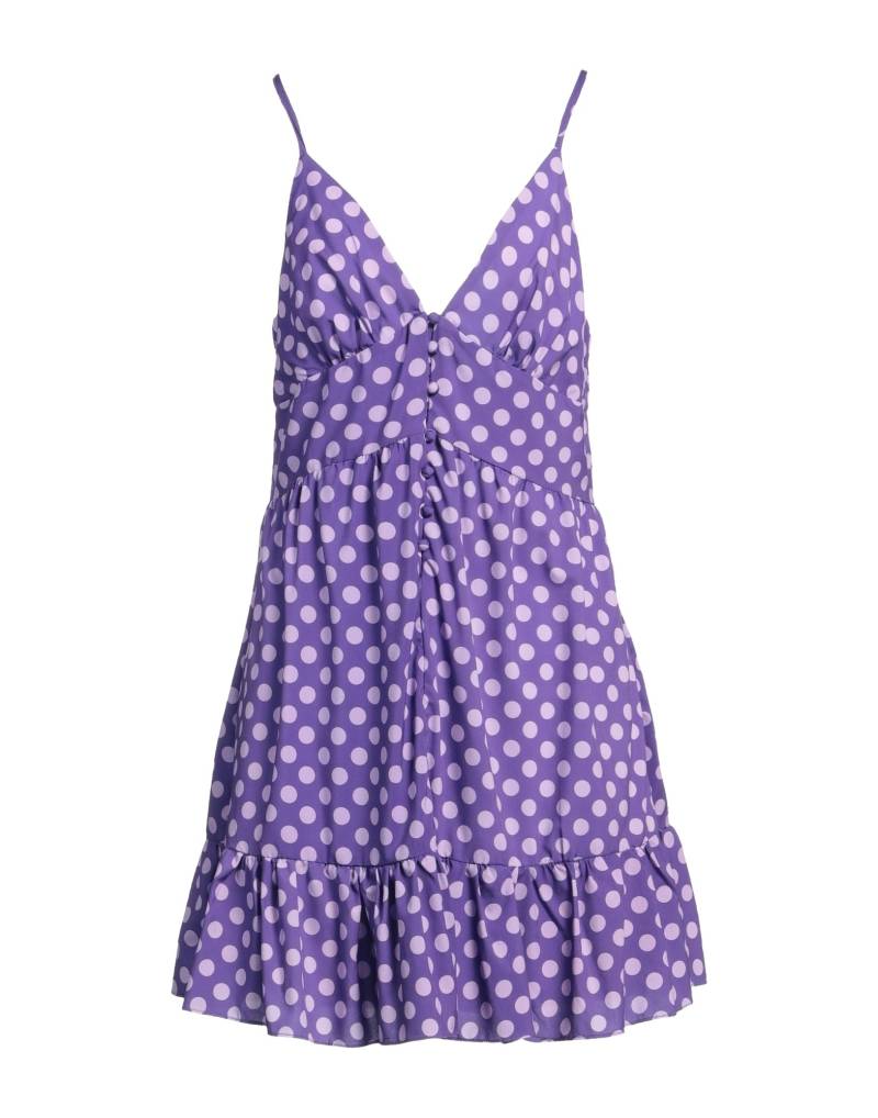 HELLEN BATTERR Mini-kleid Damen Violett von HELLEN BATTERR