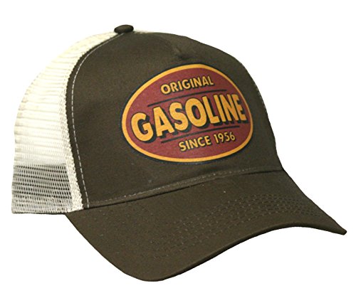 HELLMOTORS Original Gasoline Trucker Cap Choco Caramel Hot Rod V8 US Car Old School Bike von HELLMOTORS