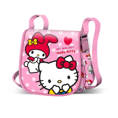 HELLO KITTY Girl's Mini Muffin Tasche Umhängetasche 16 x 17 cm, Rosa von HELLO KITTY