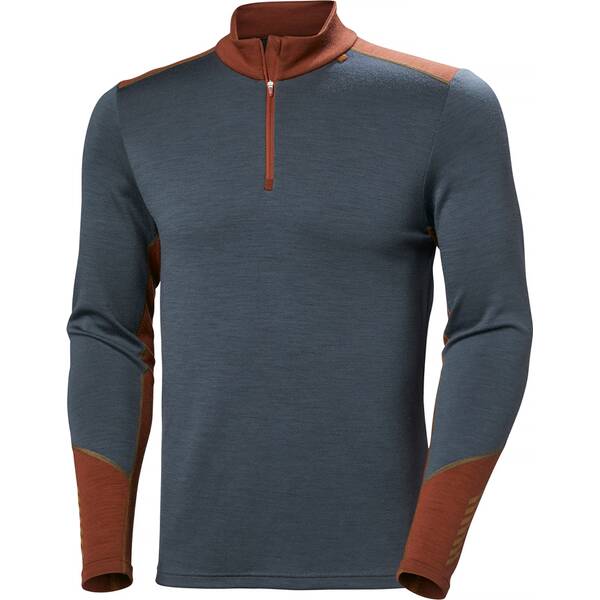 HELLYHANSEN Herren Unterhemd LIFA MERINO MIDWEIGHT 1/2 ZIP von HELLYHANSEN