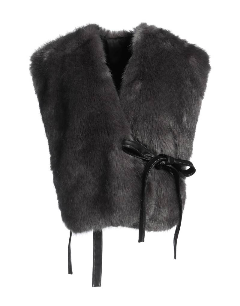 HELMUT LANG Shearling- & Kunstfell Damen Blei von HELMUT LANG
