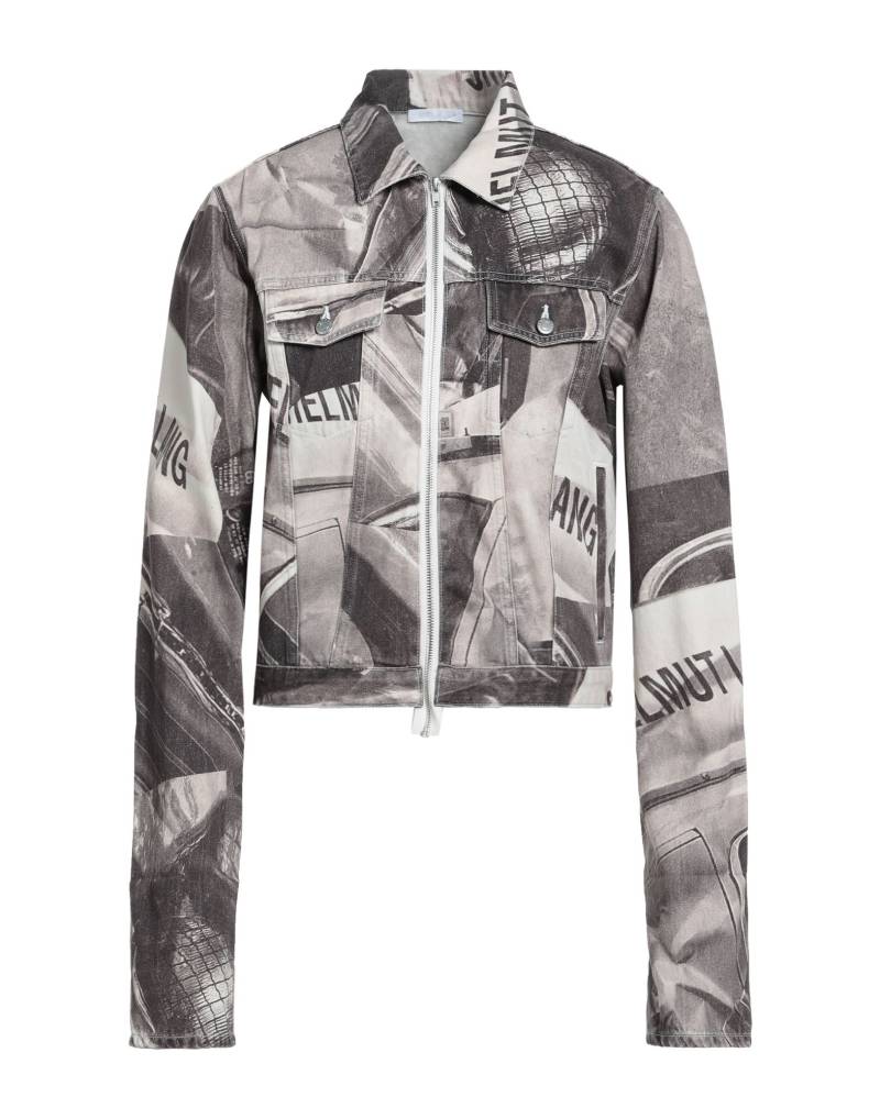 HELMUT LANG Jeansjacke/-mantel Herren Grau HELMUT LANG Jeansjacke/-mantel Herren Grau von HELMUT LANG