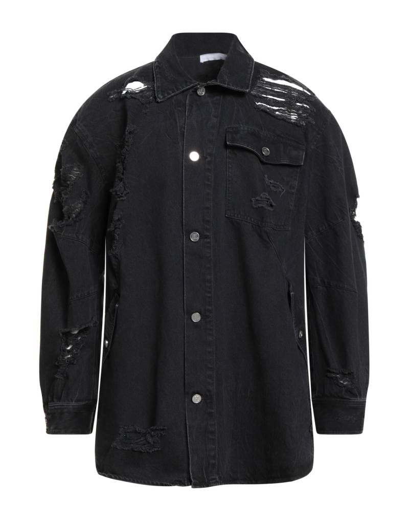 HELMUT LANG Jeansjacke/-mantel Herren Schwarz von HELMUT LANG