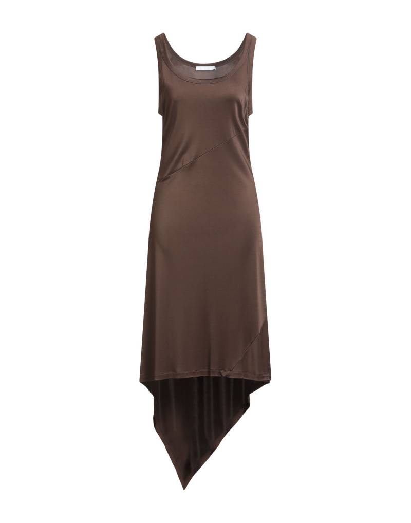 HELMUT LANG Midi-kleid Damen Braun von HELMUT LANG