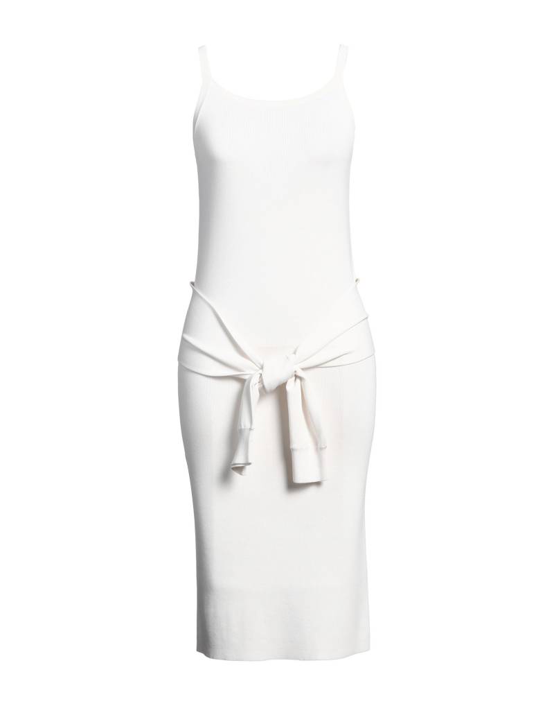 HELMUT LANG Midi-kleid Damen Weiß von HELMUT LANG