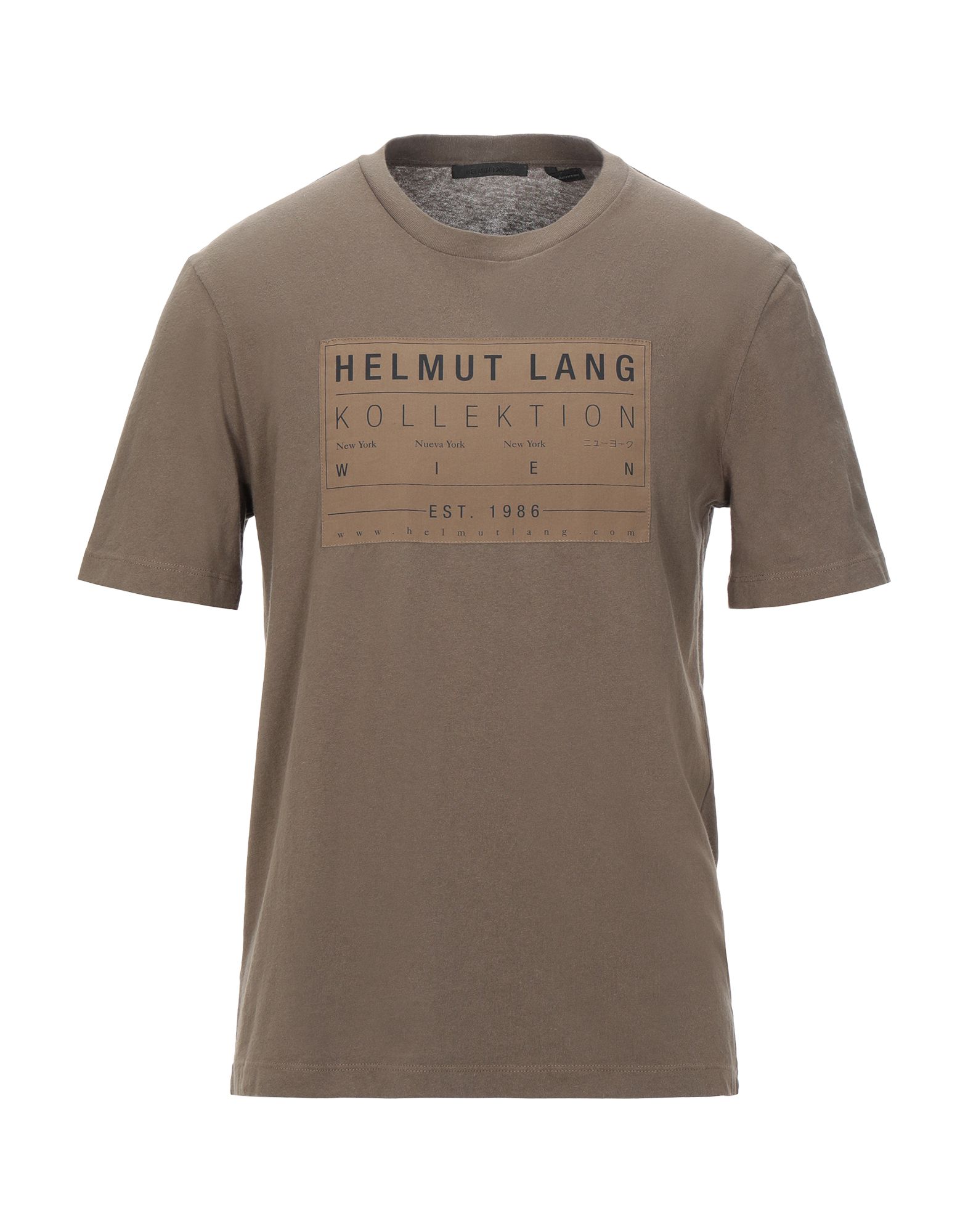 HELMUT LANG T-shirts Herren Militärgrün von HELMUT LANG