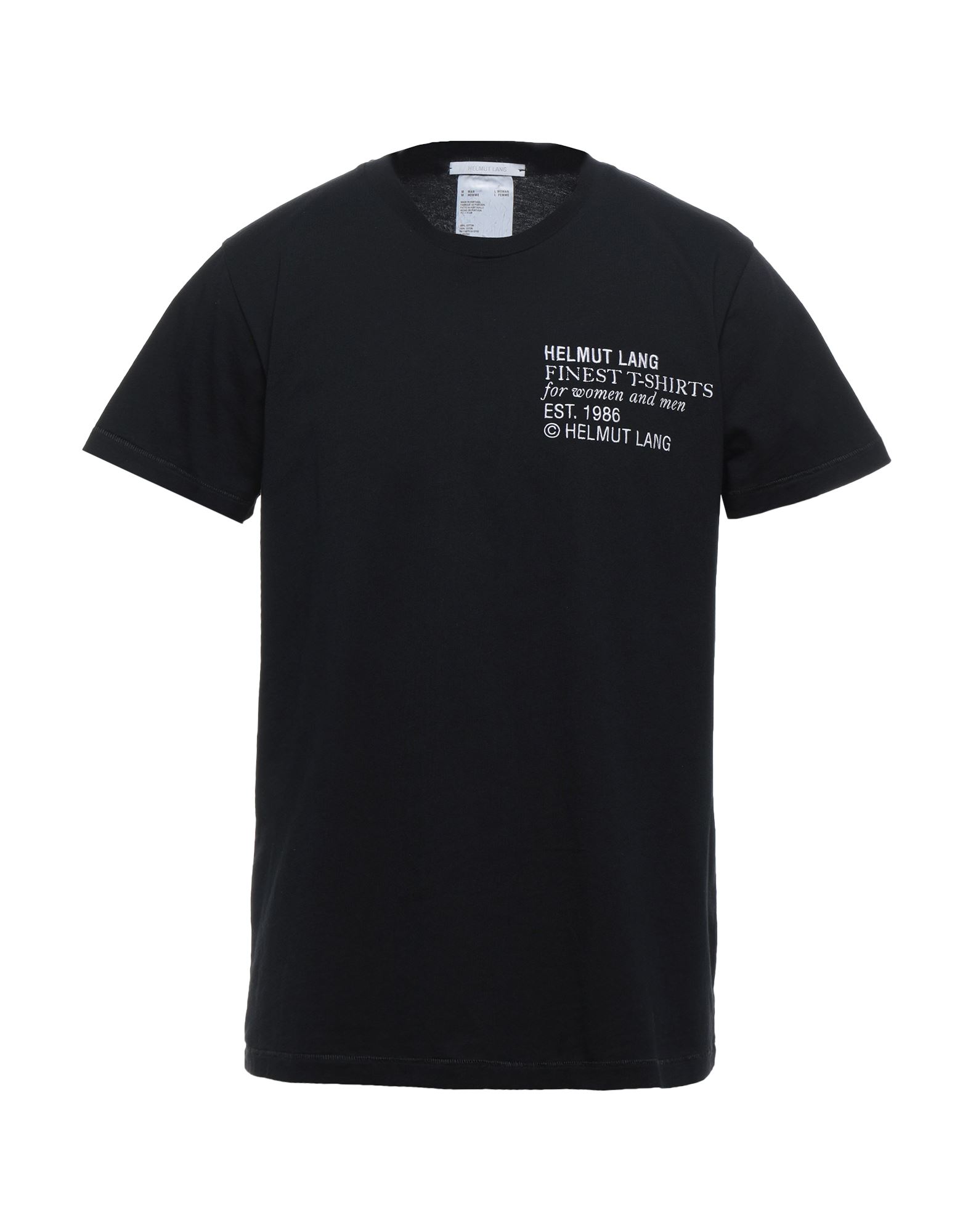 HELMUT LANG T-shirts Herren Schwarz von HELMUT LANG