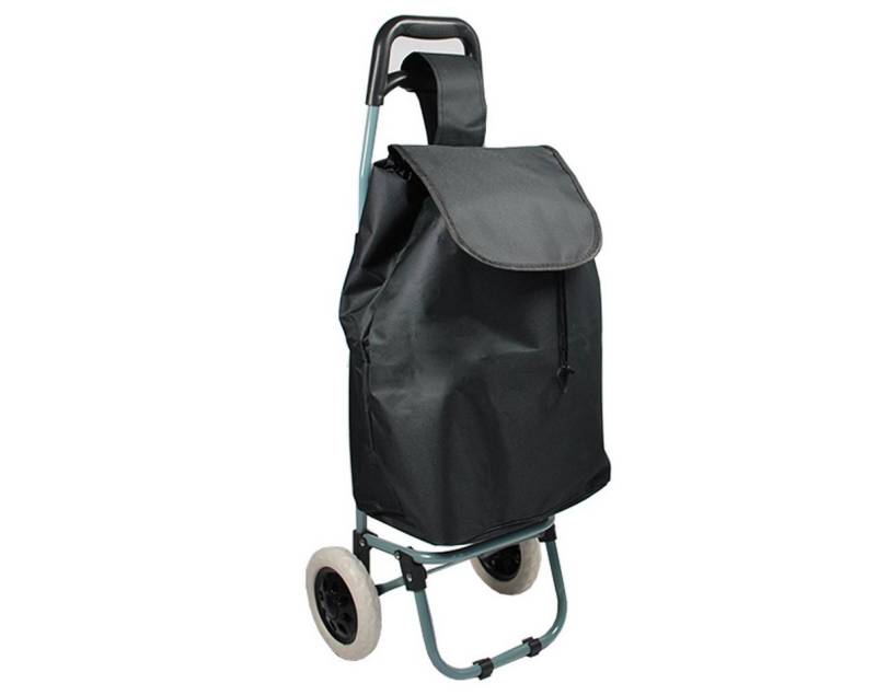 HELO24 Einkaufstrolley Trolley Einkaufswagen Handwagen Koffer Handgepäck schwarz HELO24 Einkaufstrolley Trolley Einkaufswagen Handwagen Koffer Handgepäck schwarz von HELO24