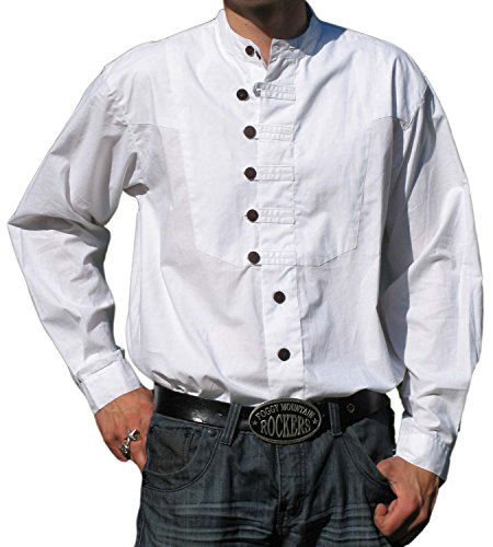 HEMAD Trachtenhemd Ache weiß XXL - Baumwoll-Hemd von HEMAD