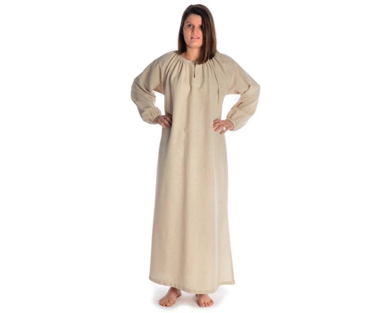 Wikinger Kleid Baumwolle Hanffarben Mittelalter Verandi Aus | Hemad Gewandung von HEMADde