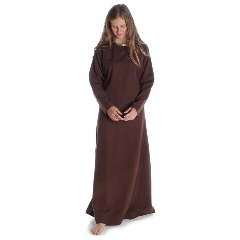 Wikinger Unterkleid Meliur Damen Reenactment Kleid Langarm Aus Baumwolle von HEMADde