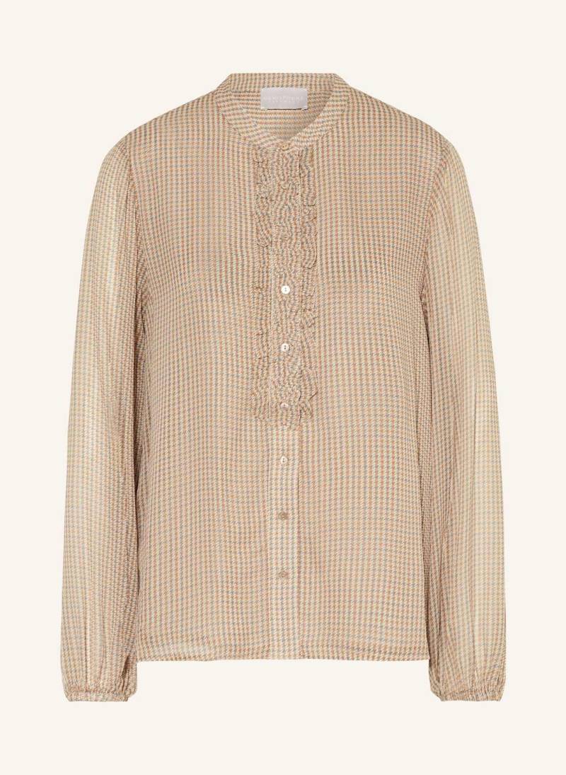 Hemisphere Bluse Mit Rüschen braun von HEMISPHERE