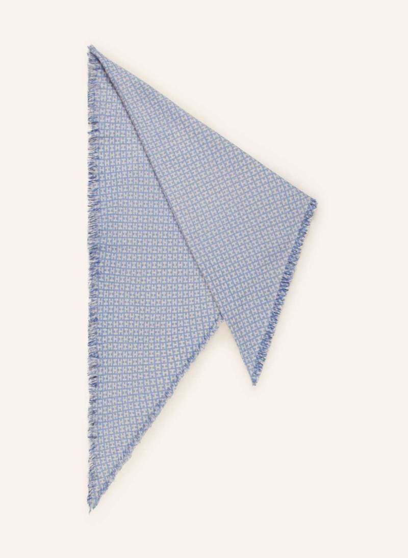 Hemisphere Dreieckstuch Aus Cashmere blau von HEMISPHERE