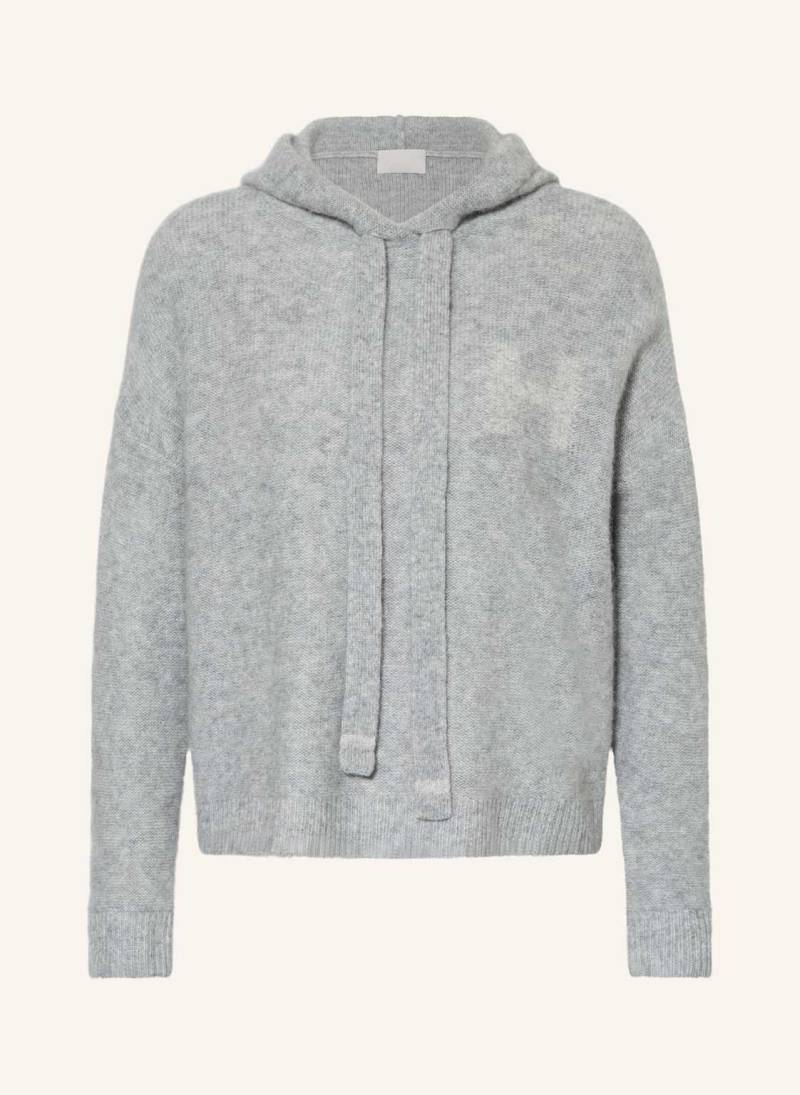 Hemisphere Strick-Hoodie Mit Cashmere grau von HEMISPHERE