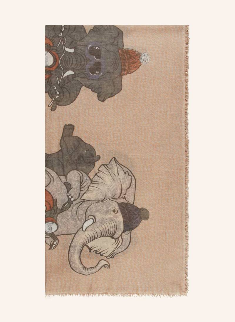 Hemisphere Tuch Mit Cashmere beige von HEMISPHERE