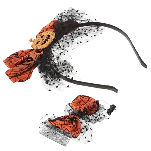 HEMOTON 1 Satz Lustiger Haarreif Halloween-haarband Haarband Für Party Kürbis Haarband von HEMOTON