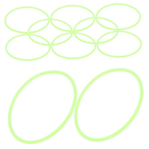 HEMOTON 10 Stücke Silikon Gelee Armbänder Armreif Armband Für Mädchen Nacht Party Zubehör von HEMOTON