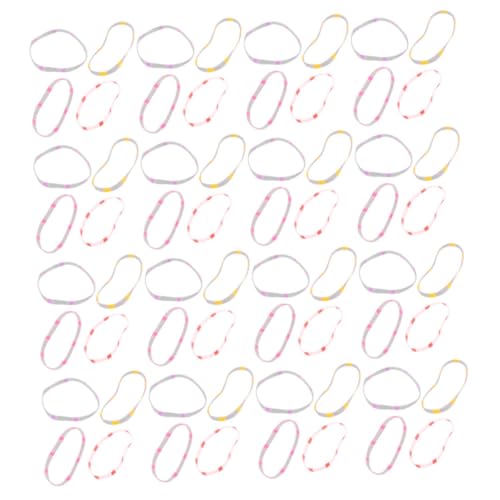 HEMOTON 1000stücke Mini-haargummis Für Junge Mädchen Gummibänder Elastiße Bänder Für Mädchen Pferdeschwanzhalter Elastiße Haarspangen Multifunktions-gummibänder von HEMOTON
