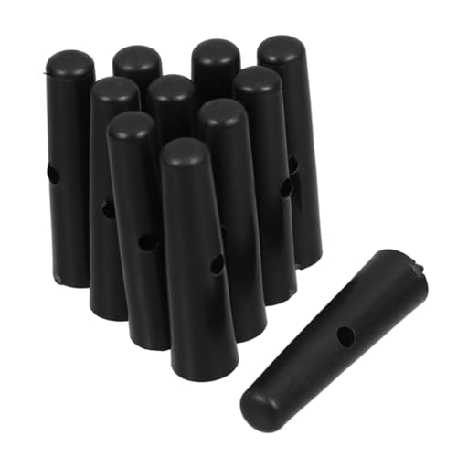HEMOTON 10Stücke Regenschirm Schwanzperlen Kunststoff Ersatzteile für Klappschirme Robuste und Praktische Regenschirmknochenabdeckungen Reparaturzubehör für Verschiedene Regenschirmtypen von HEMOTON