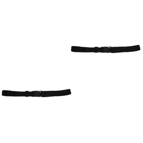 HEMOTON 2 Stück Unsichtbarer Herren Jogging Läufer Hüftgurt Gürtel Outdoor Reflektierend Für Kleine Schnalle Unisex Casual Geldbeutel Läufergürtel Laufen Dünn Trendy von HEMOTON