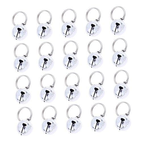 HEMOTON 20 Stück Katzen Glocken aus Kupfer Vielseitig Einsetzbar für Haustiere Weihnachtsdeko und DIY Projekte Einfach Aufzuhängen Tragen von HEMOTON