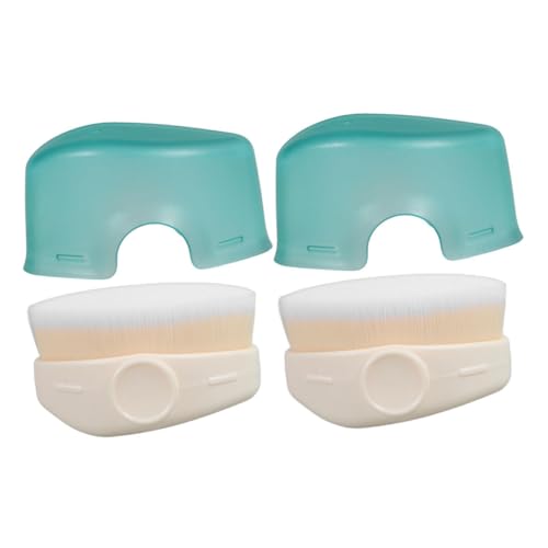 HEMOTON 2stücke Sonnenschutzapplikator Für Junge Mädchen Multifunktions-lotionapplikator Lotionpinsel Make-up-puderpinsel Für Damen Puderpinsel Für Losen Puder Reise-Make-up-Pinsel von HEMOTON