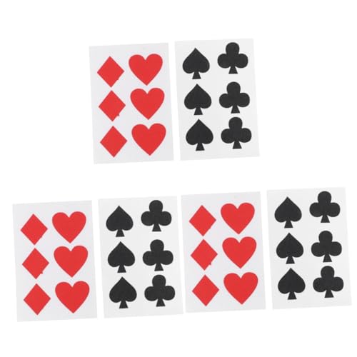 HEMOTON 36 Stck Teiliges Poker Glasmarker Selbstklebende Glasklare Trinkglas Aufkleber für Partydekoration Bar und Cocktailabend um Getränke zu Kennzeichnen und Verwechslungen zu HEMOTON 36 Stck Teiliges Poker Glasmarker Selbstklebende Glasklare Trinkglas Aufkleber für Partydekoration Bar und Cocktailabend um Getränke zu Kennzeichnen und Verwechslungen zu von HEMOTON