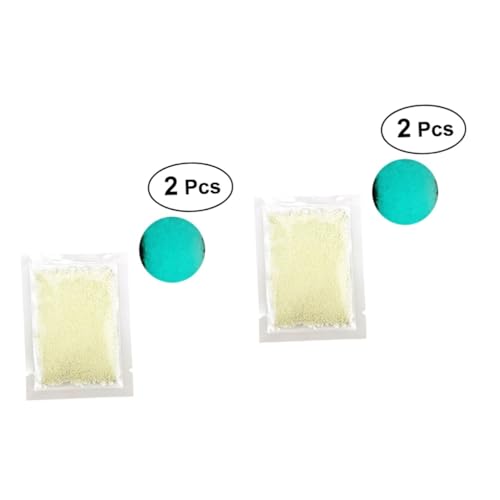 HEMOTON 4 Packungen fluoreszierendes Pulver Polsterbesatz ästhetische Raumdekoration Sandpulver gram verpackungen leuchtender Nagelglitter helles Pulver gewöhnliche Phosphorpulver Partikel von HEMOTON