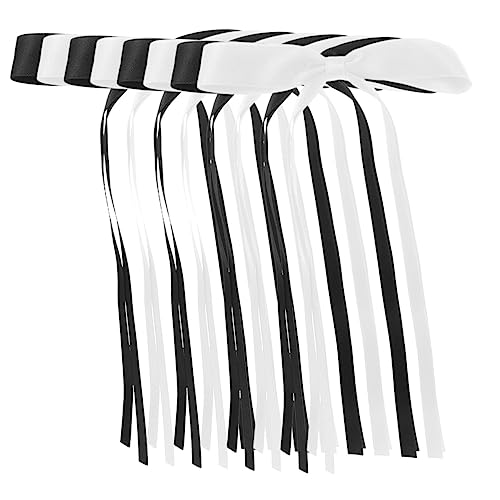 HEMOTON 8 Stck Teiliges Haarspangen mit Langen Doppellagigen Spitzen Schleifen Haarklammern für Frauen und Teenager Vielseitig für Hochzeit Geburtstag Abschlussfeier und Alltag Langlebig von HEMOTON