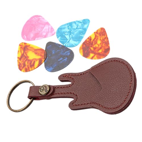 HEMOTON Gitarrenplektrenhalter in Gitarrenform Plektren-Halter Für Gitarrenpick Tasche Zum Tragen Von Gitarrenplektren Keychain Organizer Für Plektren Praktische Aufbewahrungslösung HEMOTON Gitarrenplektrenhalter in Gitarrenform Plektren-Halter Für Gitarrenpick Tasche Zum Tragen Von Gitarrenplektren Keychain Organizer Für Plektren Praktische Aufbewahrungslösung von HEMOTON
