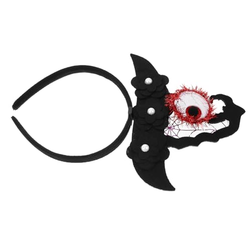 HEMOTON Halloween Hexenhut Haarreif mit Augen Kostümzubehör für Partys Vielseitig Einsetzbar und Stilvolles Accessoire für Frauen für Halloween Feiern und Themen Events HEMOTON Halloween Hexenhut Haarreif mit Augen Kostümzubehör für Partys Vielseitig Einsetzbar und Stilvolles Accessoire für Frauen für Halloween Feiern und Themen Events von HEMOTON