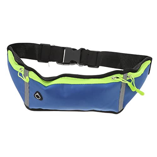 HEMOTON Hüfttasche Für Sport Mit wasserdichte Nylon-hüfttasche Zum Laufen Für Männer Und Frauen Mit Kopfhörerausgang Für Outdoor-aktivitäten von HEMOTON