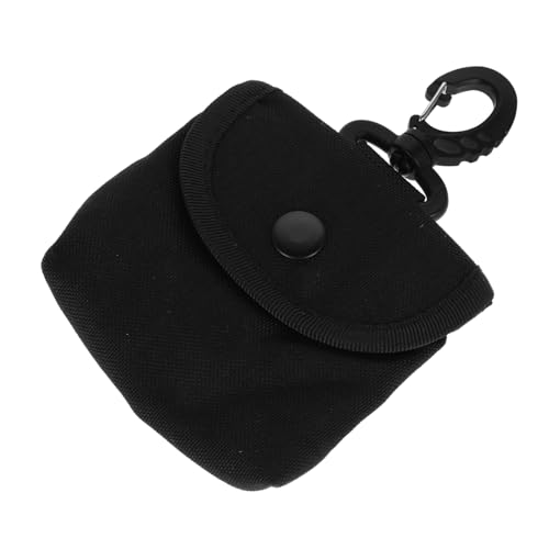 HEMOTON Mini Schlüsselanhänger Tasche Oxford Tragbare Geldbörse für Münzen Schlüssel Ohrhörer Stilvoller Clip Beutel für Reisen und Alltag von HEMOTON