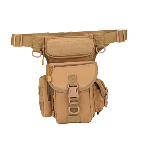 HEMOTON Outdoor Multifunktionale Beintasche wasserdichte Oxford-Tuch Hüfttasche Für Kamera Und Zubehör Vielseitig Tragbar Als Waist Bag Oder Schultertasche Für Camping Reisen Und von HEMOTON