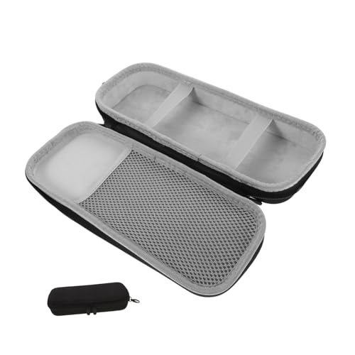 HEMOTON Tragbares Eva-hartschalenetui Für Mikrofone Aufbewahrungstasche Schützende Tragetasche Mit Reißverschluss Für Dual-mikrofone Reise-Organizer von HEMOTON