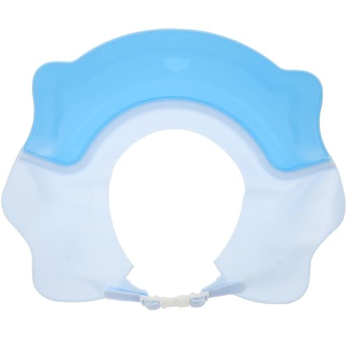 HEMOTON Verstellbare Duschhaube aus Weichem Material und Schützend für Beim Haarewaschen Flexibel Anpassbar Verhindert Wasser im Gesicht Komfortabel und Sicher für Junge Mädchen und von HEMOTON