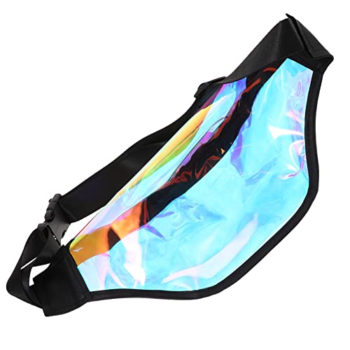 HEMOTON Gürteltasche Für Damen Hüfttasche Aus PVC-Material Leicht Und Reißfest Mit Verstellbarem Gürtel Geeignet Für Reisen, Sport Und Tägliche Nutzung Bietet Stauraum Für Handys von HEMOTON