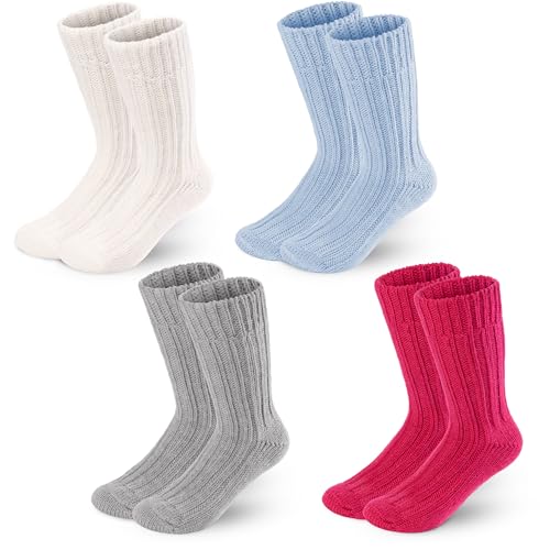 HENRY BRUBAKER Alpaka Socken - 4 Paar warme Alpakasocken - Wollsocken aus Alpakawolle - Wintersocken für Damen und Herren - Stricksocken für Kalte Tage - Blau, Pink, Beige und Grau - 35-38 HENRY BRUBAKER Alpaka Socken - 4 Paar warme Alpakasocken - Wollsocken aus Alpakawolle - Wintersocken für Damen und Herren - Stricksocken für Kalte Tage - Blau, Pink, Beige und Grau - 35-38 von HENRY BRUBAKER