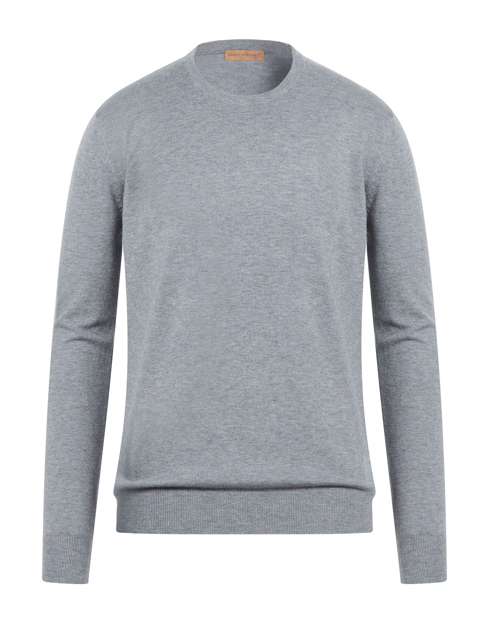 HENRY CLIFFORD Pullover Herren Grau von HENRY CLIFFORD