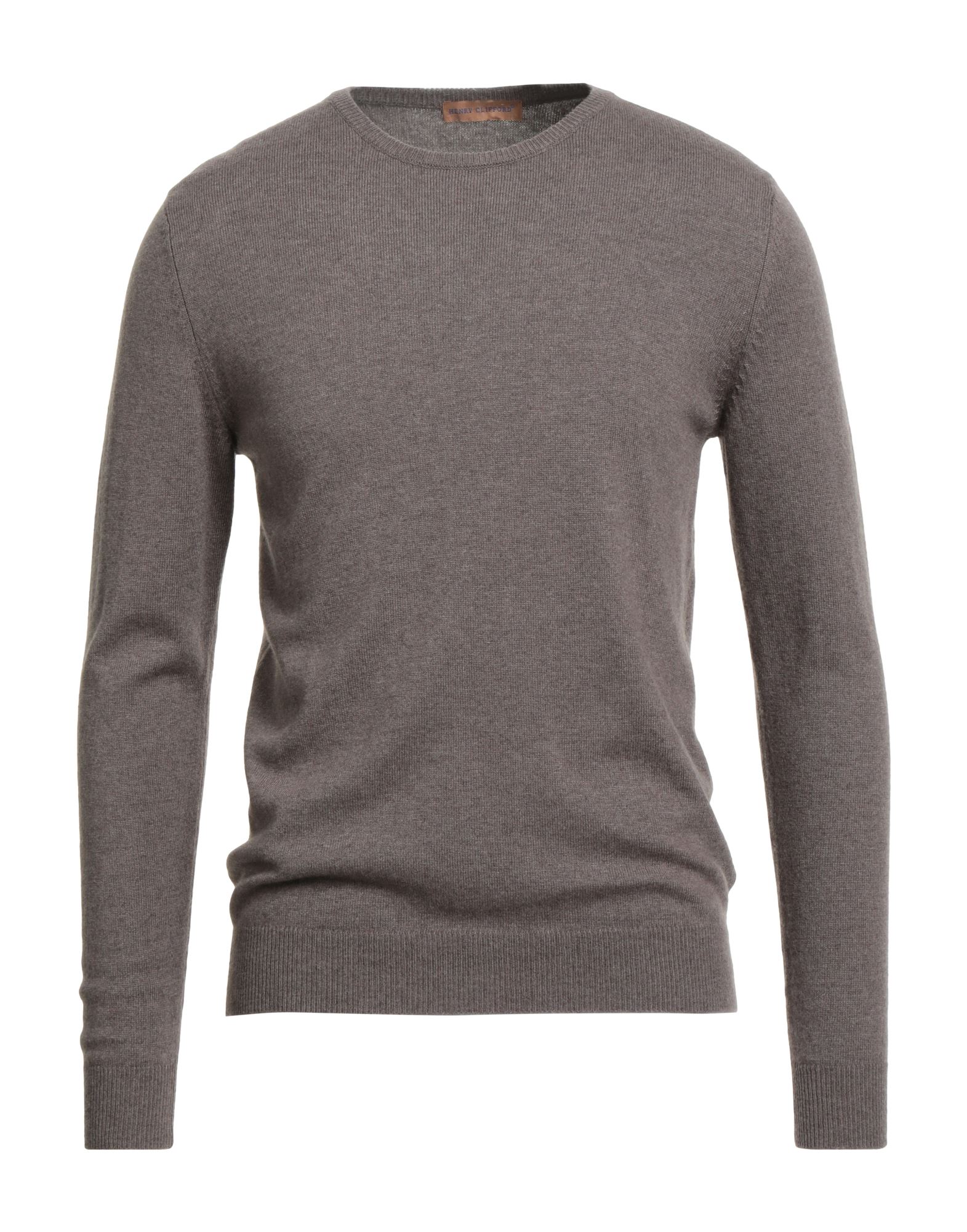HENRY CLIFFORD Pullover Herren Maulwurfsgrau von HENRY CLIFFORD