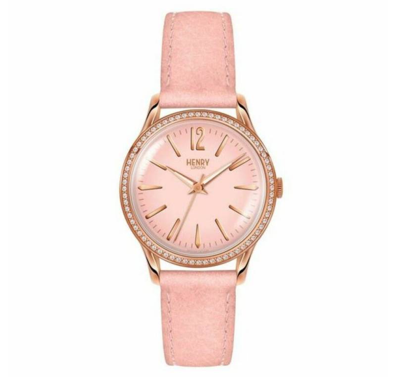 HENRY LONDON Luxusuhr Damenuhr HL34-SS-0202 (34 mm) von HENRY LONDON
